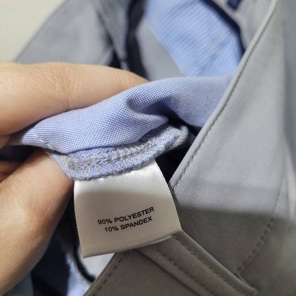 Peter Millar Crown Crafted Gray Gale Golf Pants Size 44X32 - Picture 6 of 7